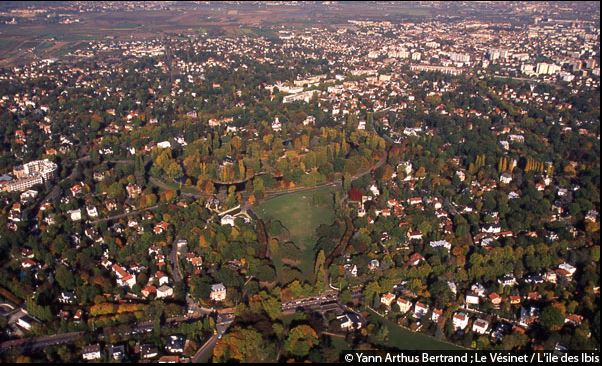 Le Vésinet, ville-parc inventée au XIXe siècle, après Maisons-Laffitte, à la faveur de l’invention du chemin de fer