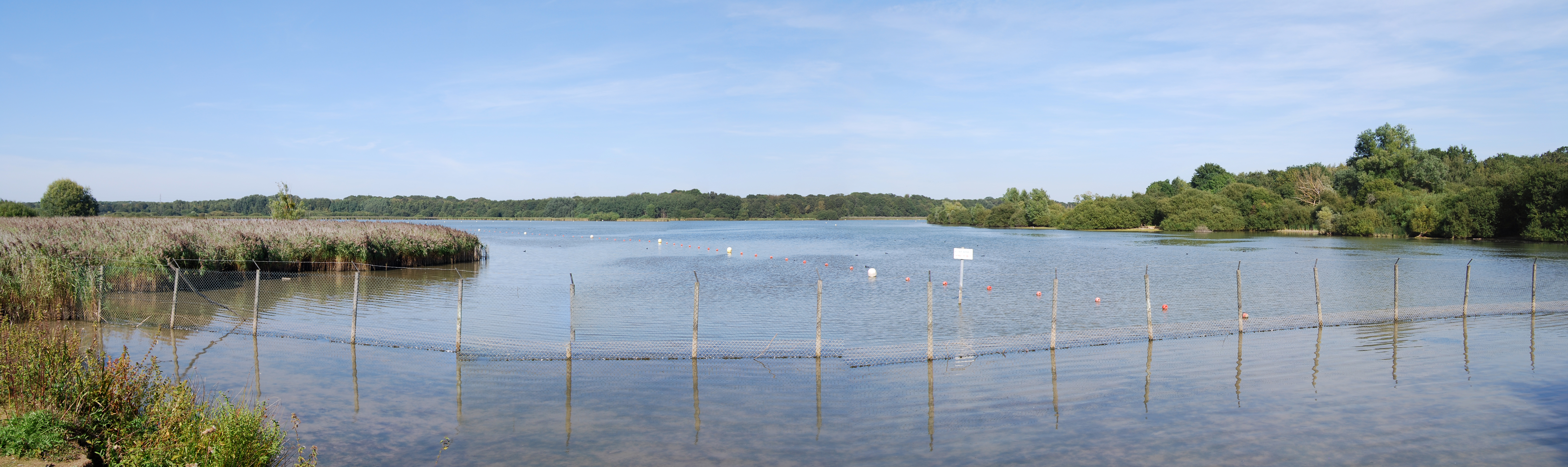 L’étonnant et superbe paysage de nature offert par la réserve naturelle de l’étang de Saint-Quentin, au cœur de la ville nouvelle