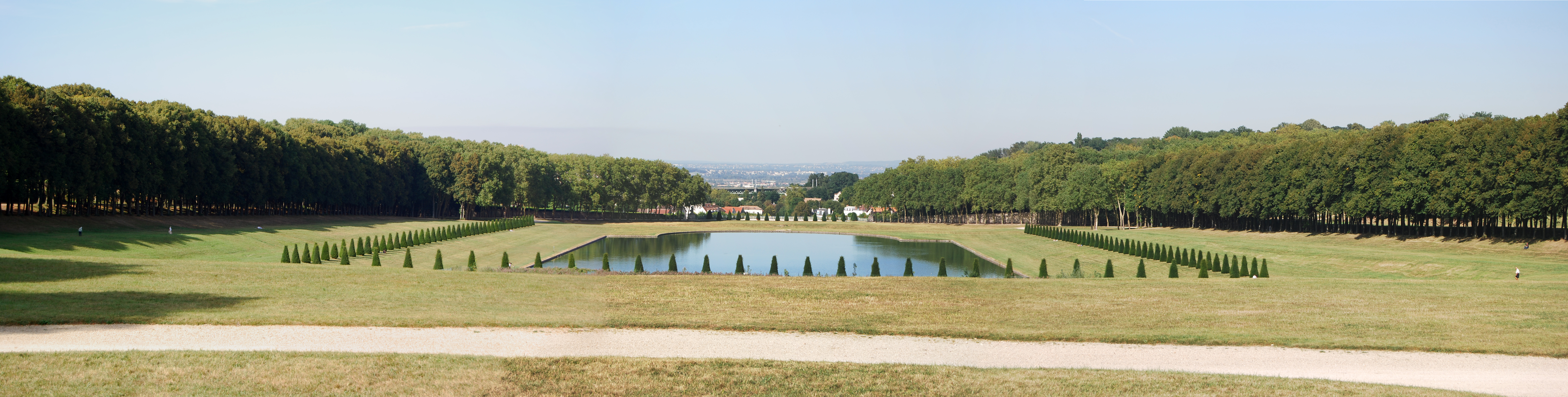 Le parc de Marly et son ouverture vers la vallée et la plaine de la Seine