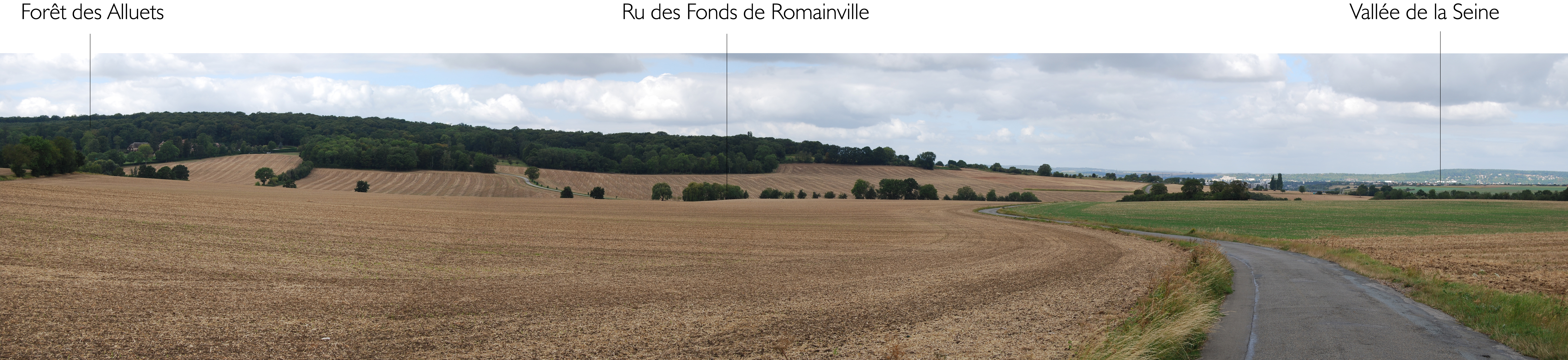 Le ru des Fonds de Romainville, entre Morainvilliers et Ecquevilly